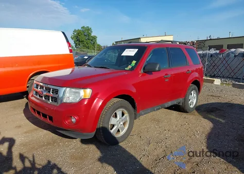2011 Ford Escape Xlt from USA, damaged, VIN 1FMCU0D72BKB83381